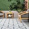 Nuloom Tiffany Contemporary Diamond Indoor/Outdoor Area Rug 2ft 6in x 8ft HJOA13A-2608 - alternate 5